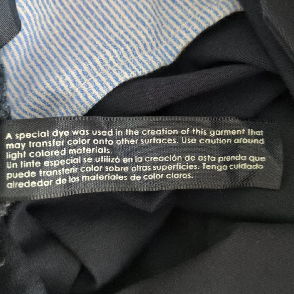Tommy Hilfiger Hampton Navy Chino 14 Womens Pants Straight Business Corporate